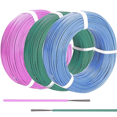 High Temperature FEP ETFE PFA PTFE Insulated Wire 19/0.2mm 20AWG