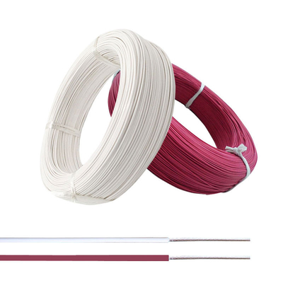 FEP PFA PTFE Insulated Electrical Cable And Wire High Temp Resistant