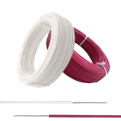 FEP PFA PTFE Insulated Electrical Cable And Wire High Temp Resistant