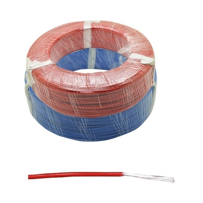 Silver Plated Copper PTFE Insulated Wire 250 Degree 0.15mm