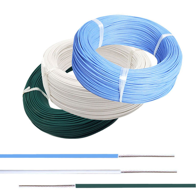 22AWG Heat Resistant Silver Plated Copper Extruded PFA Insulation Wire