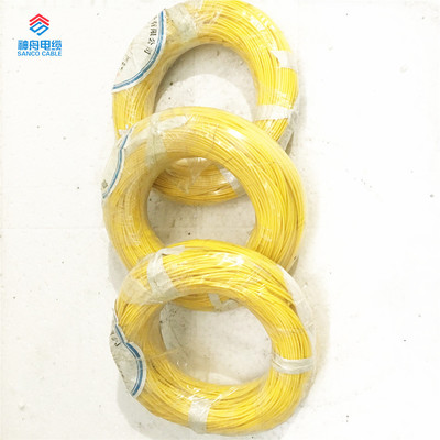 250°C High Temperature Resistance 6 8 10 12 Gauge PTFE Insulated Wire with 600V Rated Voltage for Aircraft Wiring