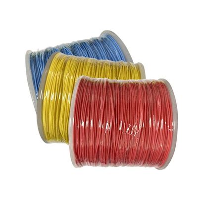 Silver Plated PFA Insulated Wire with -60~+250℃ Temperature Range 10 Base Colors and Three Year Shelf Life