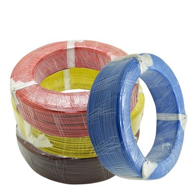 PFA Insulated Single Core Wire with 36awg~3/0awg Wire Gauge Chemical Resistance and Low Friction