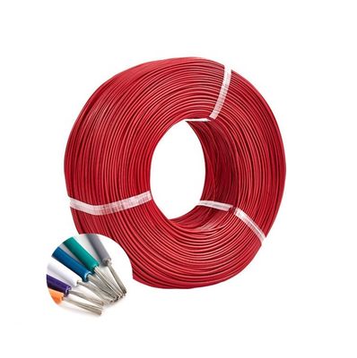 Heat Resistance 600V Rated PFA Insulated Wire with Silver Plated Stranded Conductor in 16 18 26 Gauge