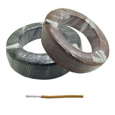 24awg 19/36 Stranded PFA Insulated Silver Plated Copper Wire with Chemical Resistance and 9 Colors Available