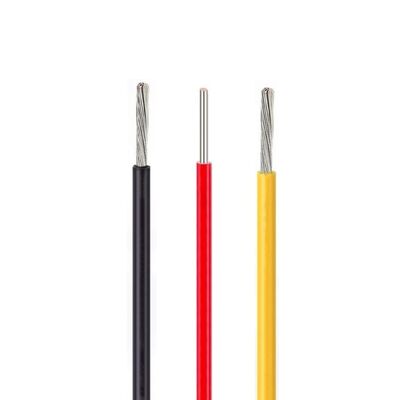 14-20 AWG Tinned Copper Wire with Radiation Resistance and 600V Rated Voltage ETFE Insulated Tefzel Wire