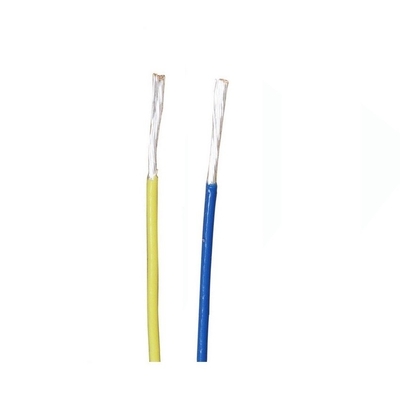 Yellow Color PTFE Insulated Wires 8 12 18 20 26 28 30 Awg PTFE Wire