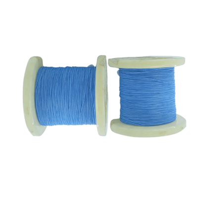 Blue Color PTFE Silver Plated Stranded Copper Wire 16 Gauge