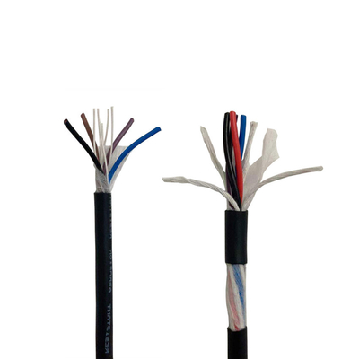 PVC Jacket Multicore Copper Robotic Cable High Flexible