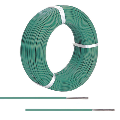 Green Color 18 Gauge ETFE Insulated Wire For LED Lighting