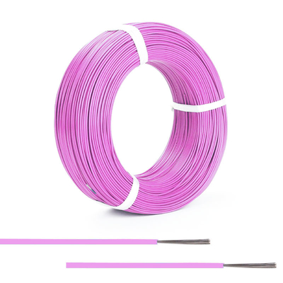 High Temperature Electric ETFE Insulated Wire 20 AWG high temperature Wire Pink