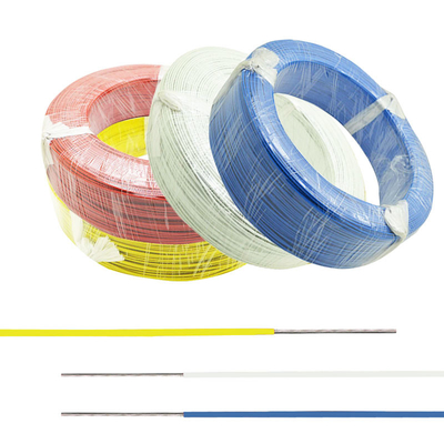 Heatproof PTFE Insulated Wires Single Core With Various Colors