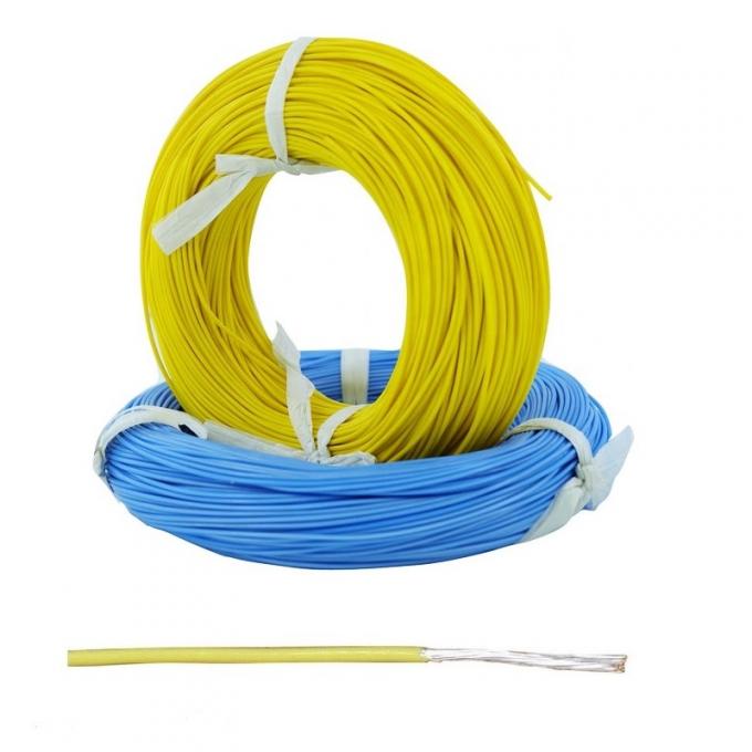 Electrical PTFE Insulated Wires Copper Wire Heat Resistance Various Colors
